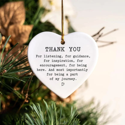 Christmas Pre-Sale  50% OFF✨Christmas Heart Hanging Ornament